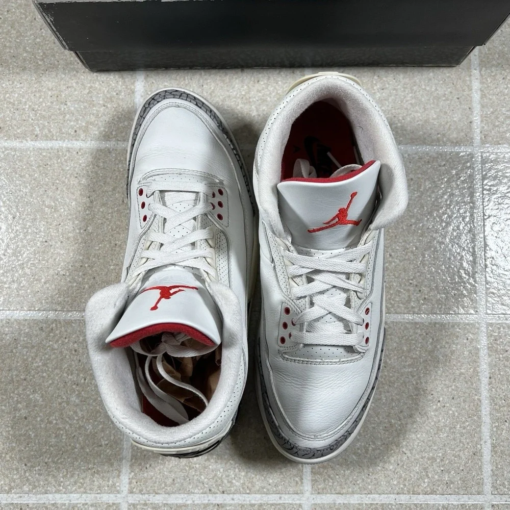 Nike Air Jordan 3 Retro White Cement Reimagined 2023 DN3707-100 Size 10